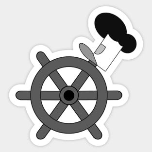 Steamboat Willie Sticker